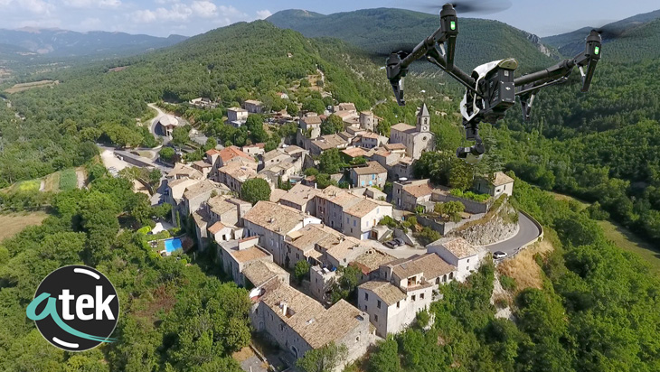 video par drone vaucluse