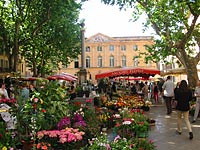 marché à aix en provence